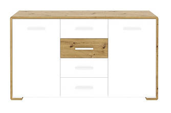 Комод 4s Бука в вітальню, спальню, дитячу німфея альба /дуб артезіан БРВ Україна