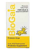 BioGaia, ProTectis, детские капли, для колики и пищеварения, 5 мл