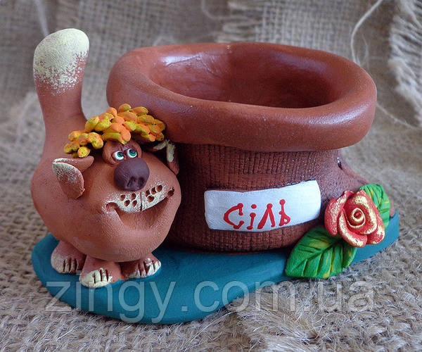 Купить Керамическая солонка с фикурками животных, цена 120 ₴ — Prom.ua ...