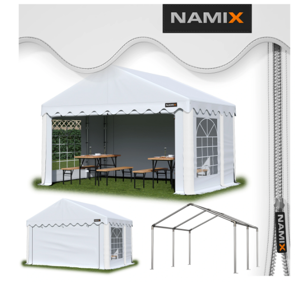 Павільйон садовий Namix 3x3 m щільність ПЭ240г/м2, фото 1
