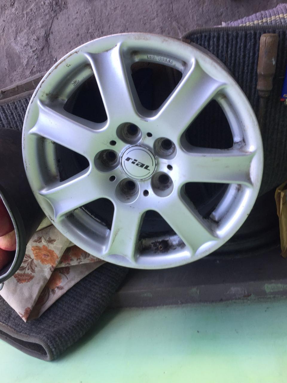 Диски RIAL 7Jx15H2 5/112 ET46 Німеччина VW Audi Skoda VAG