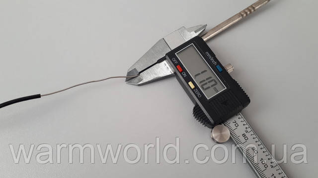 Толщина капилляра 1 мм