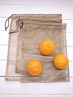 Набор ЭКО мешочков, ЭКО сумка для продуктов, овощей, фруктов