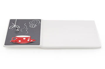 Тарілка сервірувальна прямокутна керамічна 27 см