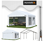 Павільйон садовий Namix 4x4 m щільність ПЭ240г/м2, фото 2