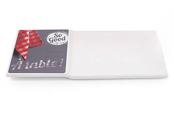 Тарілка сервірувальна прямокутна керамічна 27 см