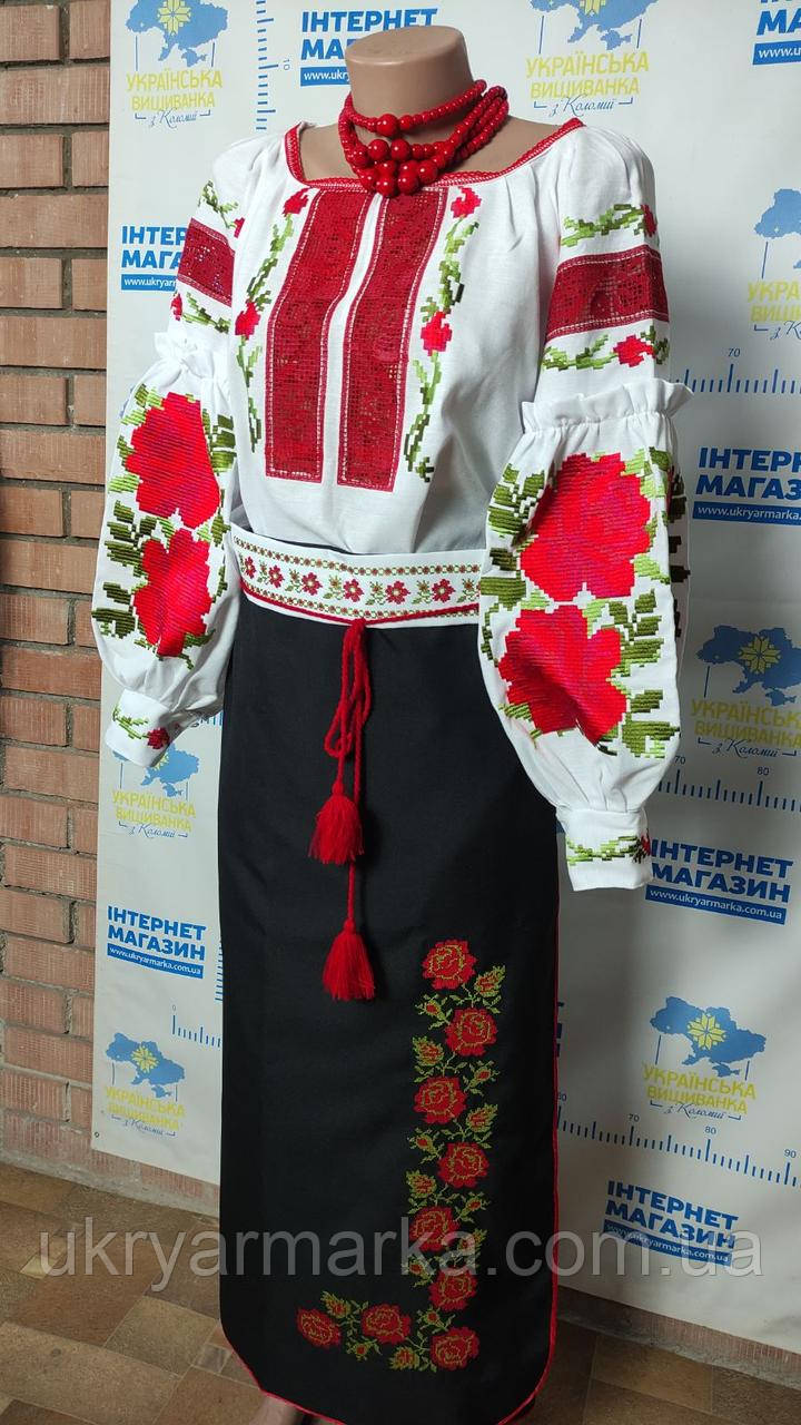Костюм вишитий сценічний "Барвиста квітка"