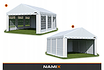 Павільйон садовий Namix 5x12 m щільність ПЭ240г/м2, фото 5