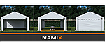 Павільйон садовий Namix 5x12 m щільність ПЭ240г/м2, фото 6
