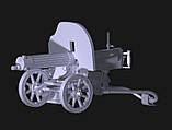 Пластикова модель 1/35 ICM 35675 радянський кулемет "Максим" (1910/30 г.), фото 3