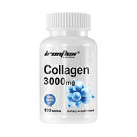 Коллаген в таблетках IronFlex Collagen 3000mg 100 tabs