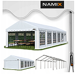 Павільйон садовий Namix 5x12 m щільність ПЭ240г/м2, фото 2