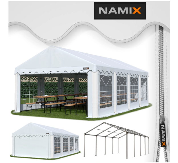 Павільйон садовий Namix 6x8 m щільність ПЭ240г/м2, фото 1