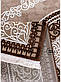Килим 1.2*1.8м Tempo 135 Ivory 0002 Коричневий, фото 3