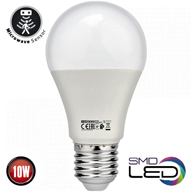 Led Лампа з датчиком руху Horoz FORCE 10W Е27
