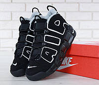 Зимние кроссовки с мехом Air More Uptempo 96 Winter Black White