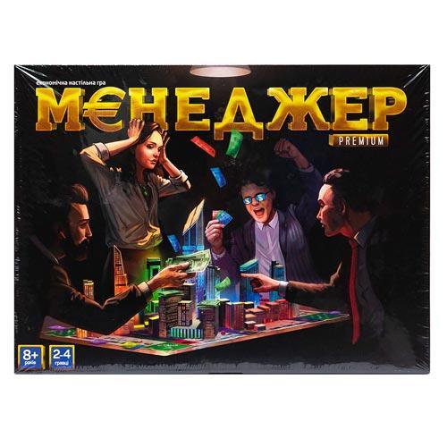 Настільна гра Менеджер Premium УКР, Danko Toys G-ManP-01-01U