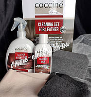 Набор для чистки и ухода за кожей Cleaning set for leather Coccine