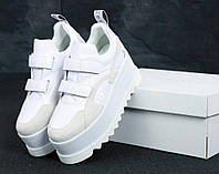 Женские кроссовки Stella Mccartney Eclypse Platform Sneakers в белом цвете 41