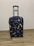 ЧОХЛИ на валізи Чехол на валізу Чехол для чемодана S M L МІКРОДАЙВІНГ Чехлы для чемоданов Чохли на валізи НОВІ, фото 10