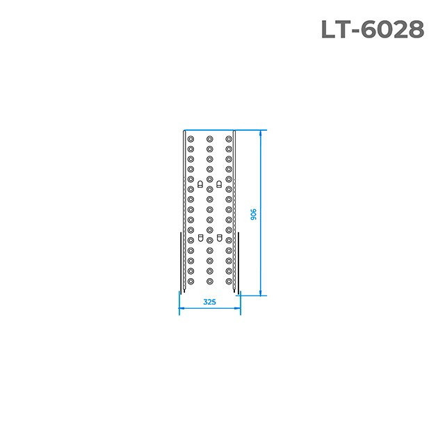 Робоча платформа до стрем'янок INTERTOOL LT-6028