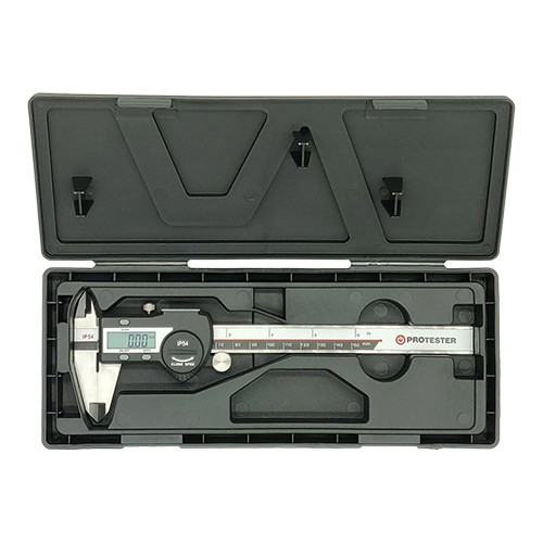 Штангенциркуль електронний 150мм, 0,01 мм PROTESTER 5110-150, фото 1