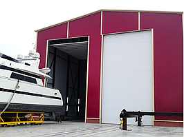 Промислові ворота для великогабаритних прорізів Alutech ProMax 6000х9800 мм