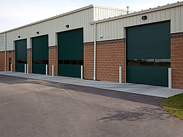 Промислові секційні ворота Алютех Промакс 6500х6500 мм