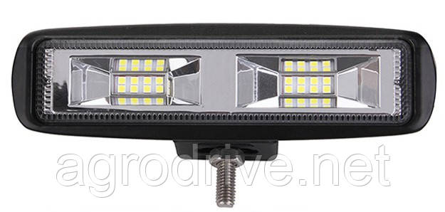 Фара LED прямокутна 16W (16 діодів)