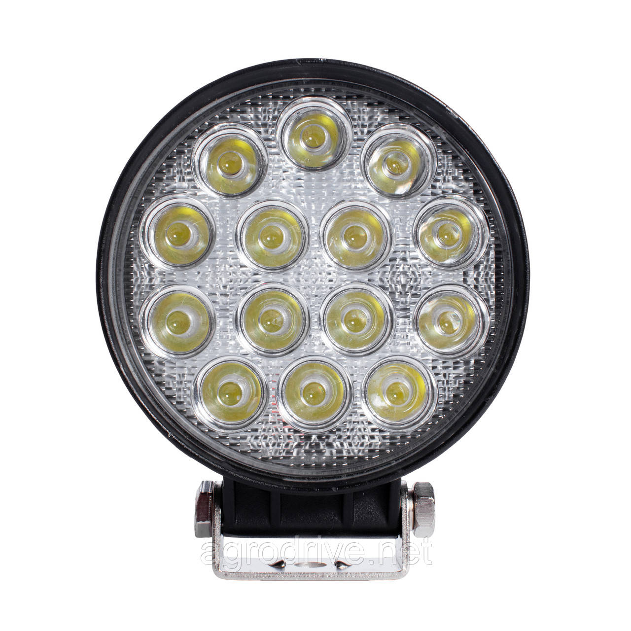 LED-рана кругла 42W, 14 ламп, широкий промінь 10/30V 6000K