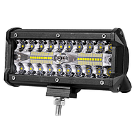 Фара LED прямокутна 120W (40 діодів)