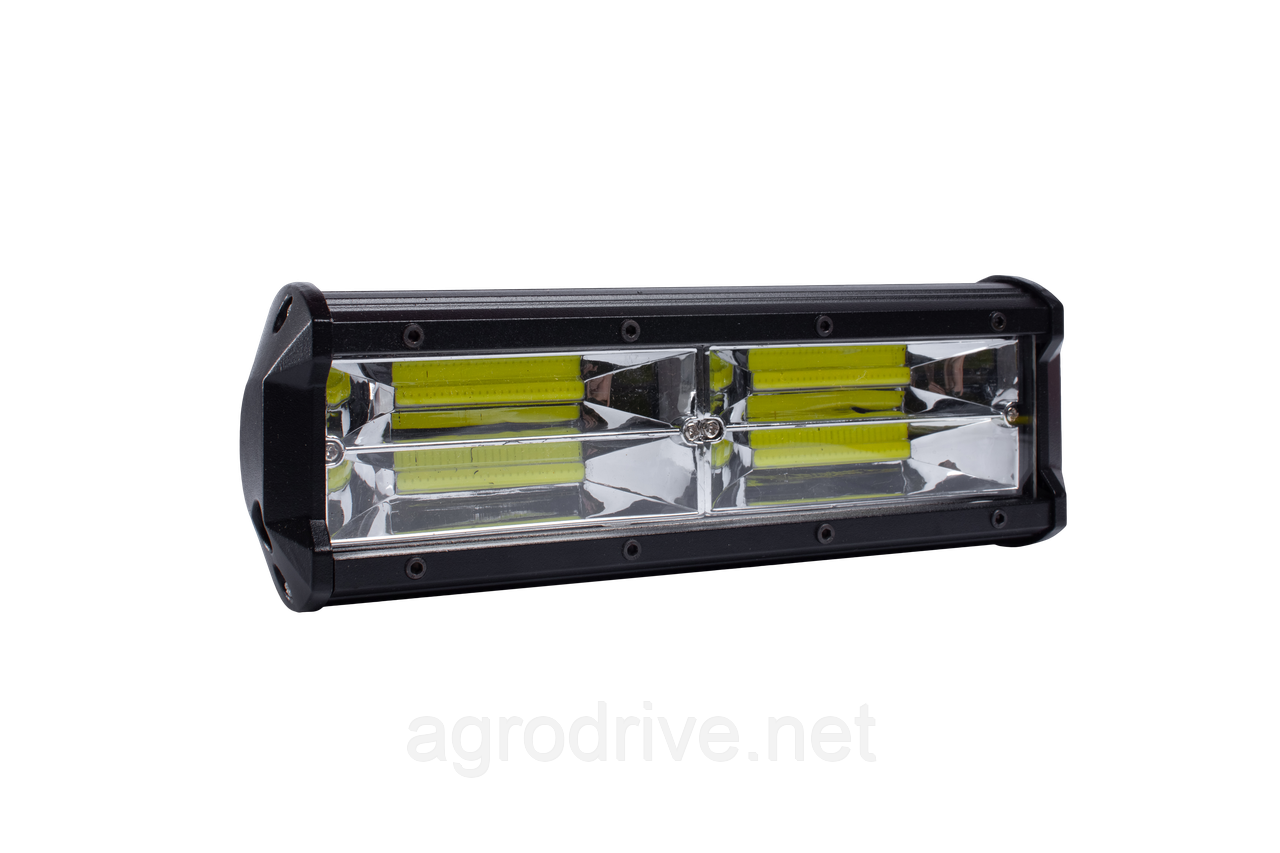 Фара LED прямокутна (chip COB) 144 W 6000 K (4 діоди) (24 см x 8 см x 6 см)