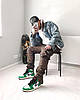 Кросівки Nike Air Jordan 1 Retro High Lucky Green, фото 9