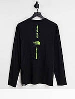 Футболка майка The North Face Long Sleeve T-shirt In Black NF0A4CEF9N61 - XL - оригинал мужская черная
