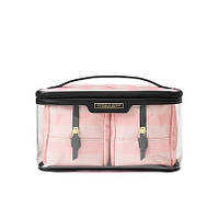 Набор Косметичек Victoria's Secret Getaway Glam Bag, 3 в 1 в розовую полоску