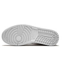 Кросівки Nike Air Jordan 1 Mid Triple White, фото 3