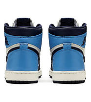 Кросівки Nike Air Jordan 1 Retro High Obsidian UNC Blue, фото 2