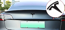 Емблема TESLA (Тесла) 80х77 mm (значок, наклейка, логотип), фото 3