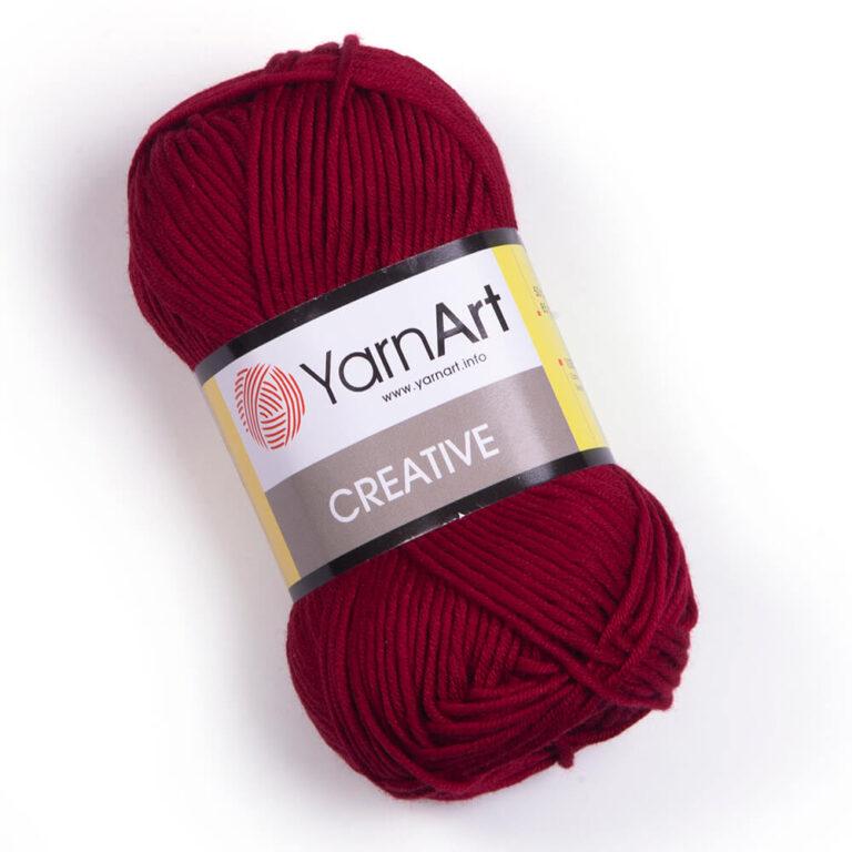 YarnArt Creative — 238 темно-червоний