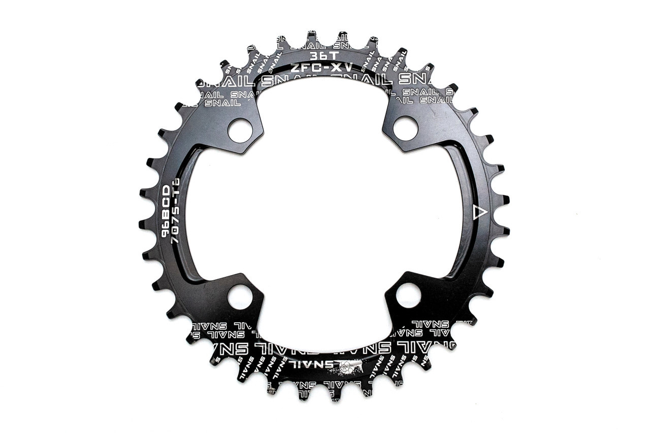 Зірка-неспадайка до шатуна NW AL 34T круг BCD 96 SNAIL (чорн.), фото 1