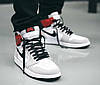 Кросівки Nike Air Jordan 1 Retro Smoke High Light Grey, фото 9