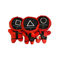 М'яка іграшка 3 різновиди Гра в кальмара