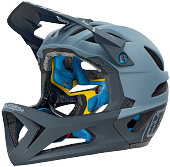 Troy Lee Design (TLD) Stage — фулфейс ендуро шолом Stealth-Gray