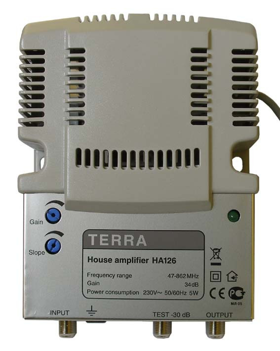 Усилитель домовой Terra HA126, цена 1030 грн — Prom.ua (ID#1561961085)
