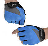 Велосипедні рукавички RockBros, синій XL, фото 4