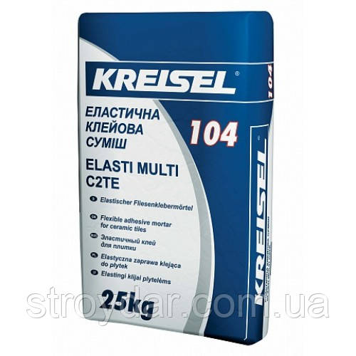КREISEL 104 еластичний універсальний клей для плитки, 25 кг, фото 1