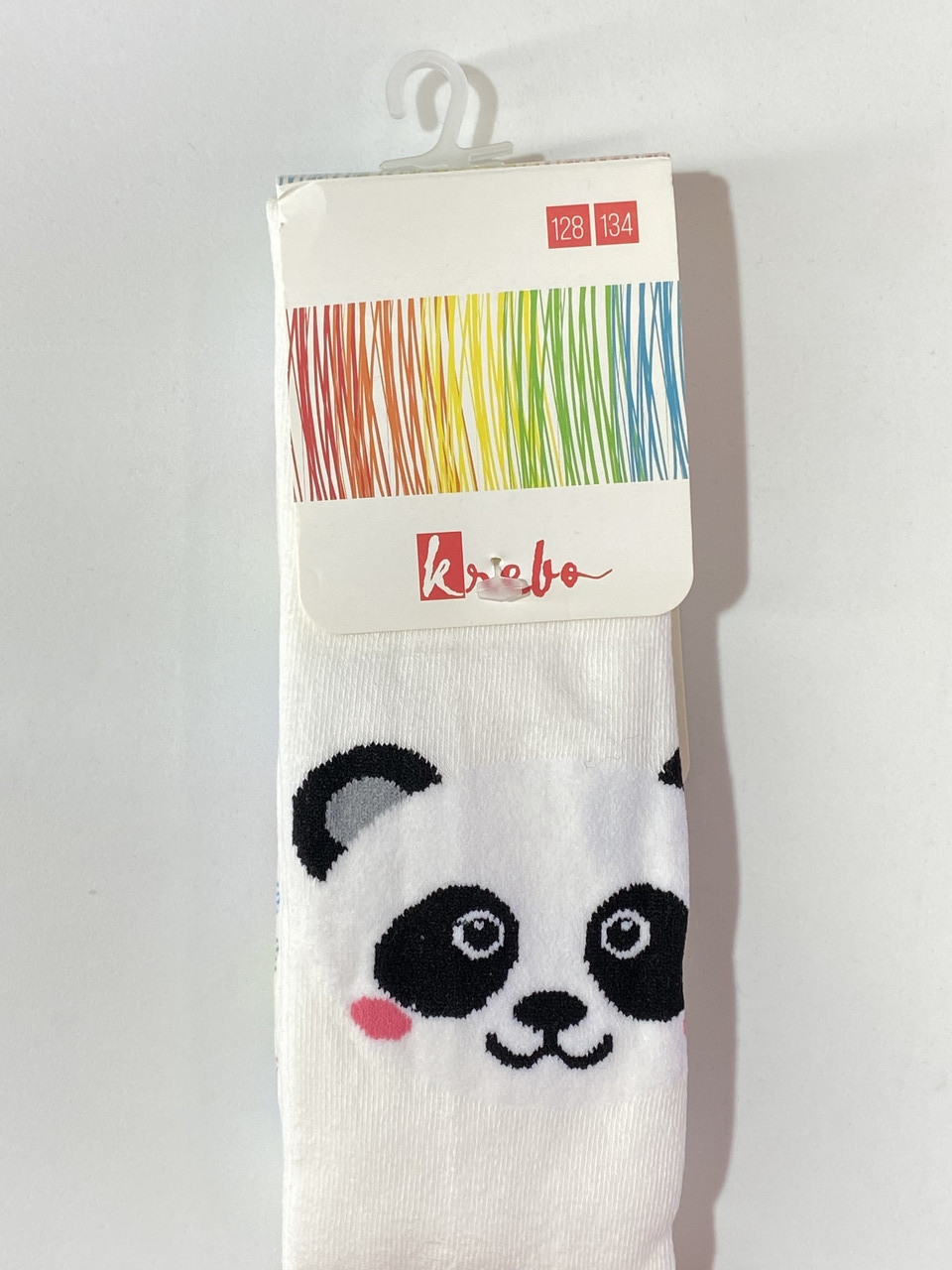 Колготки дитячі для дівчинки Krebo 2011-34 128-134 см Молочний, фото 1