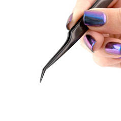 Пінцет XL Vivienne чорний