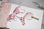Квітковий комплект Victoria's Secret бюст і трусики зі стразами Сваровскі, фото 9