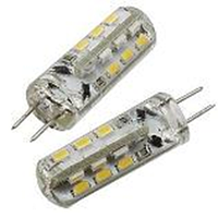 Лампа світлодіодна 24LED G4 2700K 12v 1,5W HOROZ капсули в силіконі 001-012-0002